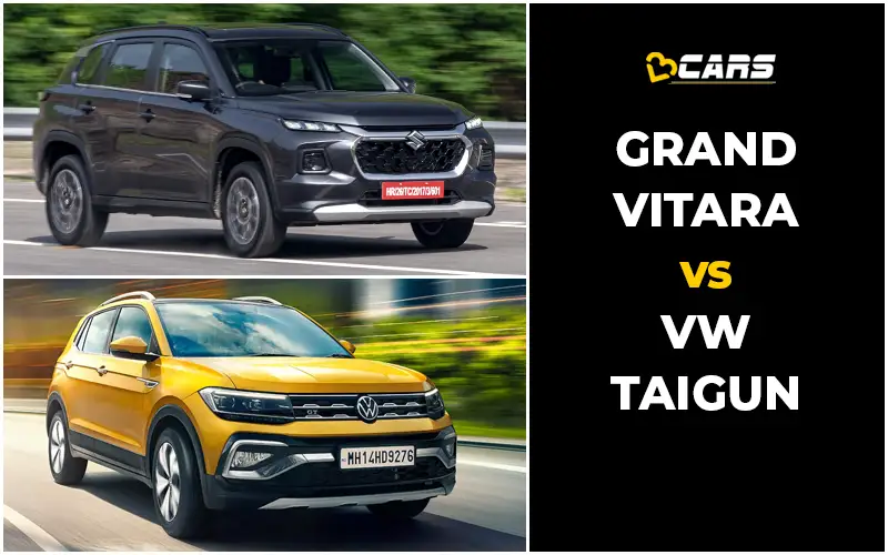 Maruti Suzuki Grand Vitara Vs Volkswagen Taigun